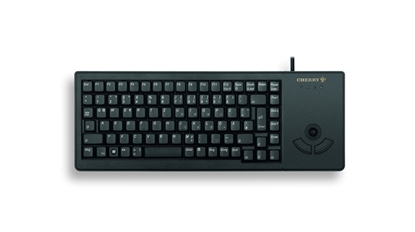 Attēls no CHERRY XS Trackball keyboard USB QWERTY Nordic Black