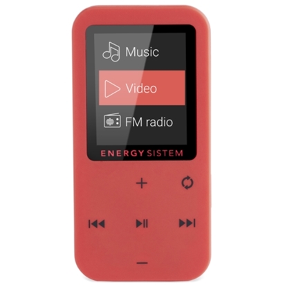 Pilt Energy Sistem MP4 Touch Coral (8 GB, touch buttons, FM radio, microSD