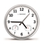 Attēls no ESPERANZA EHC016W WALL CLOCK LYON WHITE
