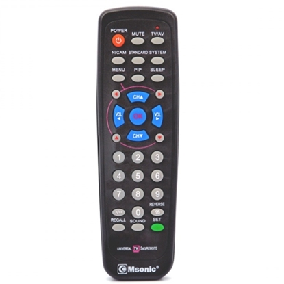 Изображение Msonic MBC415K Universal TV Remote control