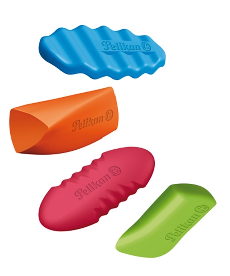 Picture of pelikan Eraser design DR 20 4 shapes/colors assorted