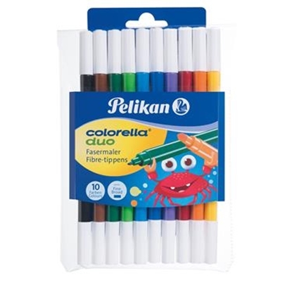Picture of pelikan Fibre-tip pens Colorella-Duo C407/10
