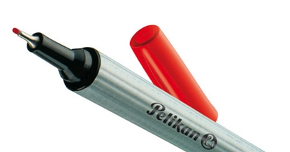 Attēls no Pelikan Fineliner 96 Red 0,4mm (943233)
