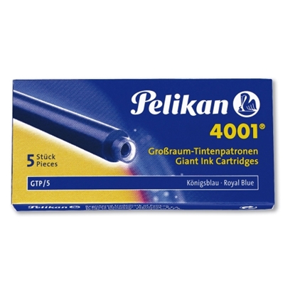Attēls no Pelikan Ink cartridges GTP / 5 Royal Blue