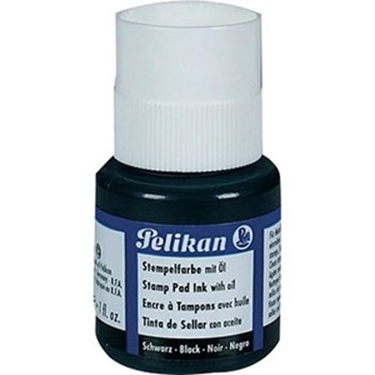 Picture of Pelikan Ink with brush stamp Violet 30ml