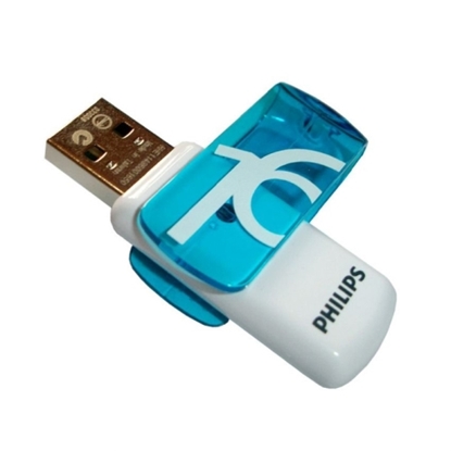 Attēls no Philips USB 2.0 Flash Drive Vivid Edition (Blue) 16GB