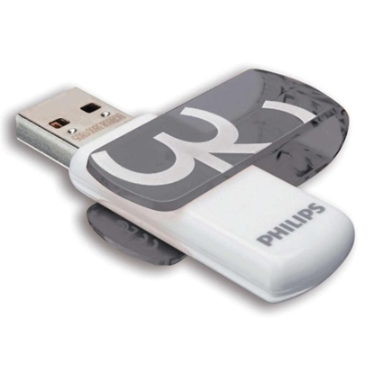 Attēls no Philips USB 2.0 Flash Drive Vivid Edition (Gray) 32GB