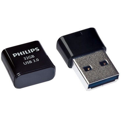 Attēls no Philips USB 3.0 Flash Drive Pico Edition (Black) 32GB