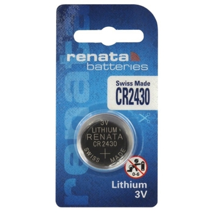 Picture of Renata CR2430-1BB Blister Pack 1pcs.