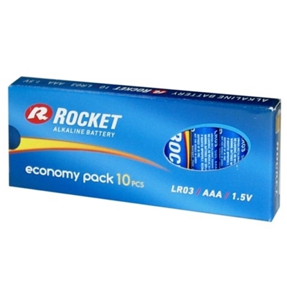 Picture of Rocket LR03-10BB (AAA) ECO Pack Blister Pack 10pcs