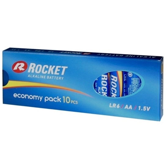 Изображение Rocket LR6-10BB (AA) ECO Pack Blister Pack 10pcs