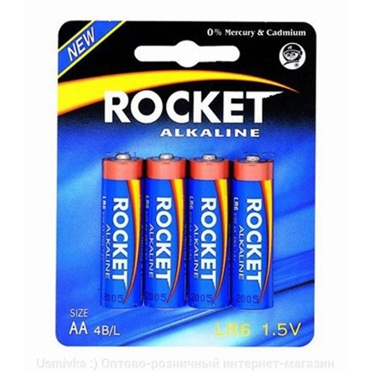 Изображение Rocket LR6-4BB (AA) Blister Pack 4pcs