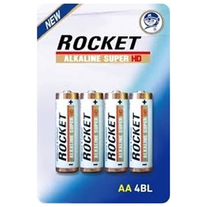Picture of Rocket LR6HD-4BB (AA) Super HD Blister Pack 4pcs