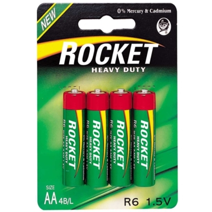 Изображение Rocket R6-4BB (AA) Blister Pack 4pcs