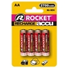 Picture of Rocket rechargeable HR6 2700mAh Blister Pack 4pcs.