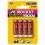 Picture of Rocket rechargeable HR6 2700mAh Blister Pack 4pcs.