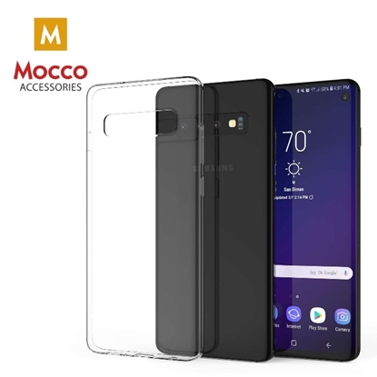 Picture of Mocco Ultra Back Case 0.5 mm Silicone Case for Samsung Galaxy S10 Transparent