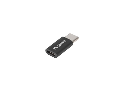 Attēls no Adapter USB CM - micro USB BF 2.0 czarny 