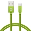 Изображение Swissten Textile Quick Charge Universal Micro USB Data and Charging Cable 0.2m