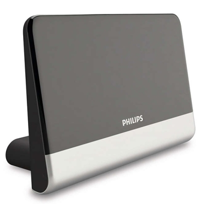 Picture of Philips SDV6222/12 Digital TV antenna with amplification up to 48 dB. For indoor use. (HDTV / UHF / VHF / FM)