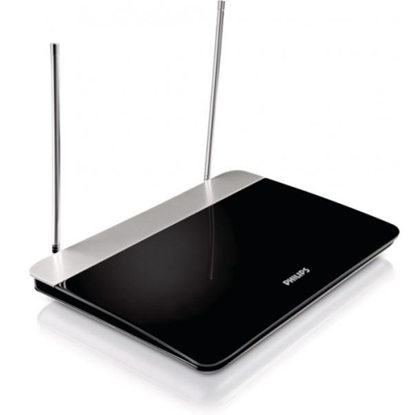 Attēls no Philips SDV6227/12 DIGITAL TV ANTENNA WITH AMPLIFICATION UP TO 46 DB. FOR INDOOR USE. (HDTV / UHF / VHF (H))