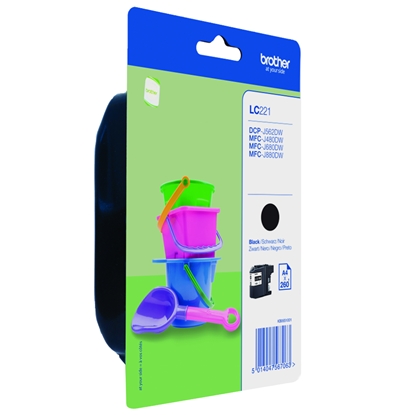 Picture of Brother LC-221 BK black