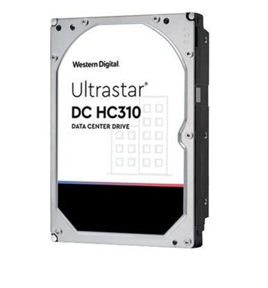 Attēls no HDD|WESTERN DIGITAL ULTRASTAR|Ultrastar DC HC310|HUS726T4TALA6L4|4TB|SATA 3.0|256 MB|7200 rpm|3,5"|0B35950