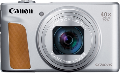 Изображение Canon PowerShot SX740 HS 1/2.3" Compact camera 20.3 MP CMOS 5184 x 3888 pixels Silver