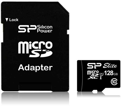 Attēls no Karta pamięci microSDXC Elite 128GB U1 10MB/S CL10 + adapter