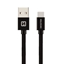 Изображение Swissten Textile Universal Quick Charge 3.1 USB-C Data and Charging Cable 3m