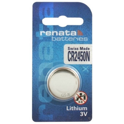 Picture of Renata CR2450-1BB Blister Pack 1pcs.