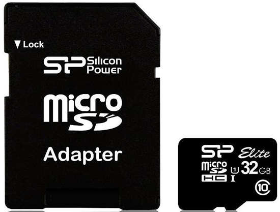 Picture of Karta pamięci microSDHC 32GB CL10/UHS-1 100/80 MB/s Elite + adapter