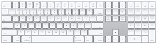 Picture of Apple Magic Keyboard + Numeric Keypad SWE