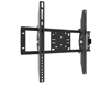 Изображение 32-52" TV stiprinājums pie sienas 45kg,15° regulējams slīpums, melns