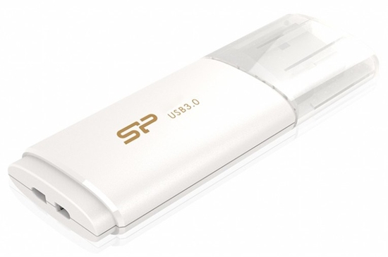 Picture of Silicon Power flash drive 64GB Blaze B06 USB 3.0, white