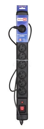 Изображение Activejet ACJ COMBO 9GN 1,5M power strip with cord
