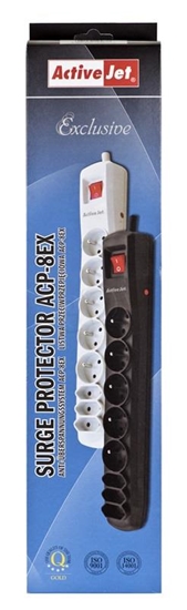 Picture of Activejet APN-8G/1,5M-GR power strip with cord