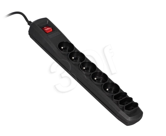 Picture of Activejet APN-8G/5M-BK power strip with cord