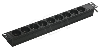 Picture of Alantec PZ09 power extension 1.8 m 9 AC outlet(s) Indoor Black