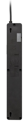 Attēls no LESTAR 1966006356 power extension 3 m 230 AC outlet(s) Indoor Black