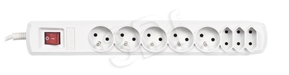 Picture of Activejet APN-8G/5M-GR power strip with cord