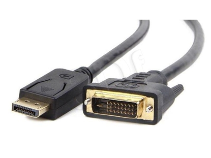 Изображение Gembird CC-DPM-DVIM-6 video cable adapter 1.8 m DisplayPort DVI Black