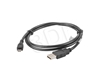 Изображение Lanberg CA-USBM-10CC-0010-BK USB cable USB 2.0 1 m Micro-USB B USB A Black