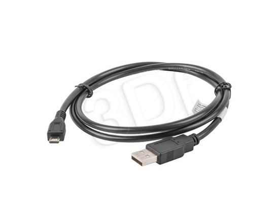 Изображение Lanberg CA-USBM-10CC-0010-BK USB cable USB 2.0 1 m Micro-USB B USB A Black
