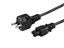 Picture of Savio CL-81 power cable Black 1.8 m Power plug type E IEC C5