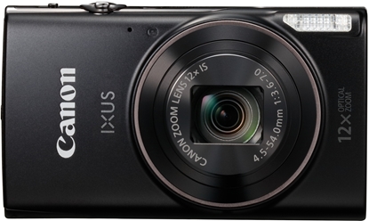 Attēls no Canon IXUS 285 HS 1/2.3" Compact camera 20.2 MP CMOS 5184 x 3888 pixels Black