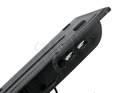 Attēls no Vakoss LF-1860AL laptop cooling pad 43.2 cm (17") Black