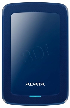 Attēls no ADATA HDD Ext HV300 1TB Blue external hard drive 1000 GB Black