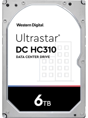 Attēls no Western Digital Ultrastar DC HC310 HUS726T6TAL4204 3.5" 6 TB SAS