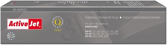 Изображение Activejet AF-KXFA52 Copy Film (Replacement for Panasonic KX-FA52; Supreme; black)